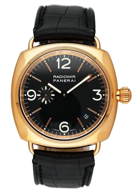 panerai 18k radiomir|panerai radiomir watch list.